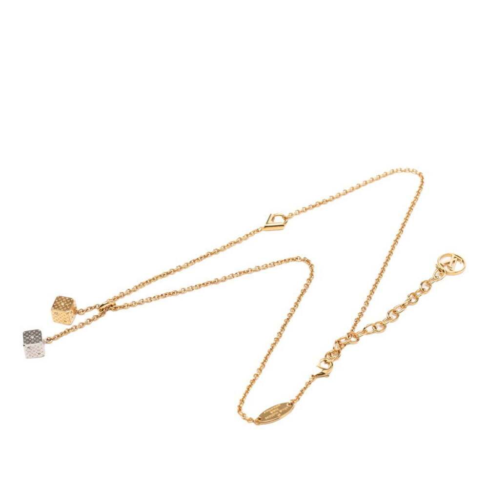 LOUIS VUITTON Gold Necklace - Picture 3 of 7